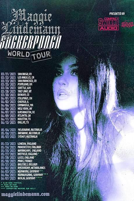 Maggie Lindemann: SUCKERPUNCH WORLD TOUR
